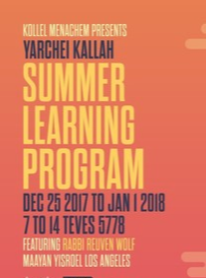 Summer Learning 5778